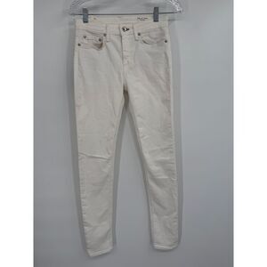 Rag &‎ Bone Women's  Skinny Jeans White Sz 26 NWT Flawed